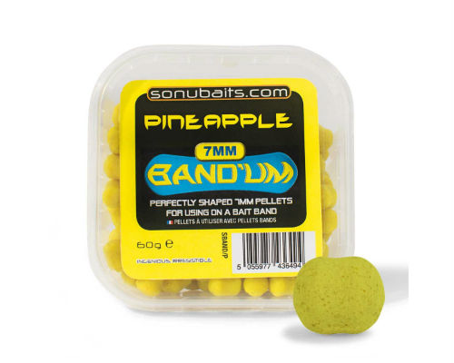 Pelete 7mm Sonubaits Bandum Pellet Pineapple - Ananas