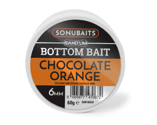 Pelete Scufundatoare Sonubaits Band um Chocolate Orange 6mm